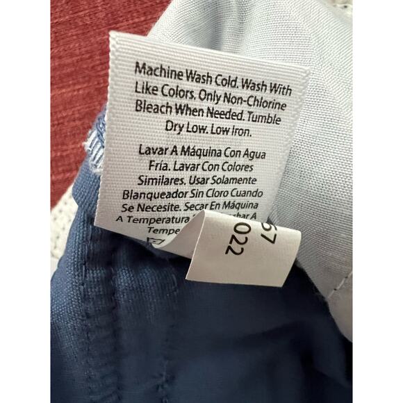 NWT George Men's Cargo Casual Blue Zip Fly Belt Loop Cotton Blend Shorts Size 32 - Picture 10 of 10